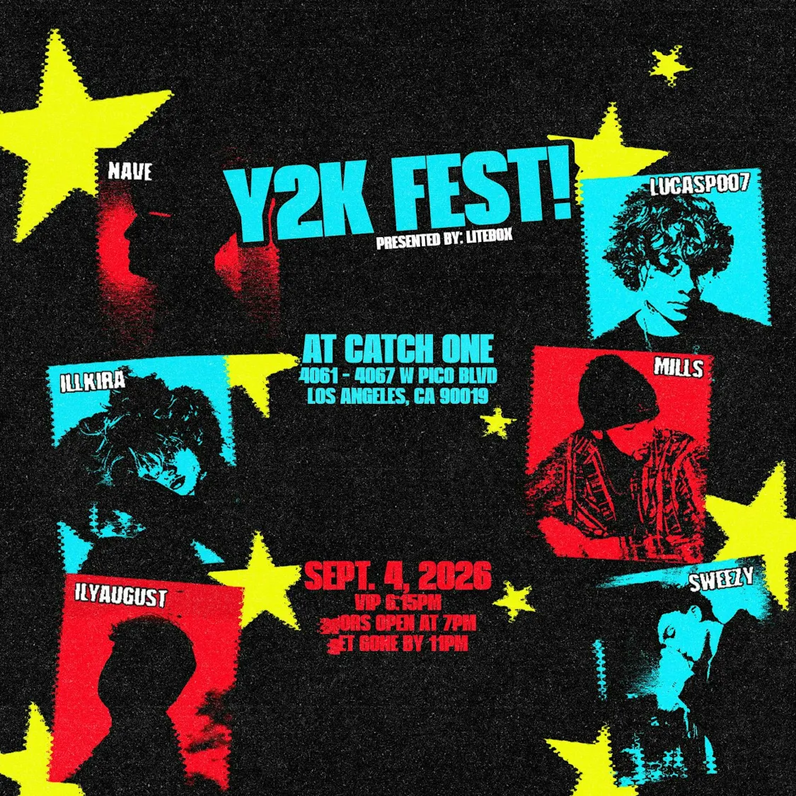 Y2K FEST flyer
